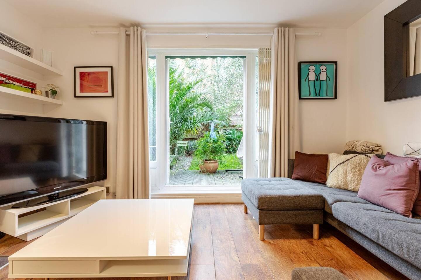 ロンドンCharming 2-Bed Garden Flatアパートメント エクステリア 写真